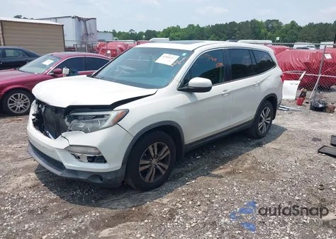 2017 Honda Pilot Ex-L из США, поврежденный, VIN 5FNYF5H56HB003982